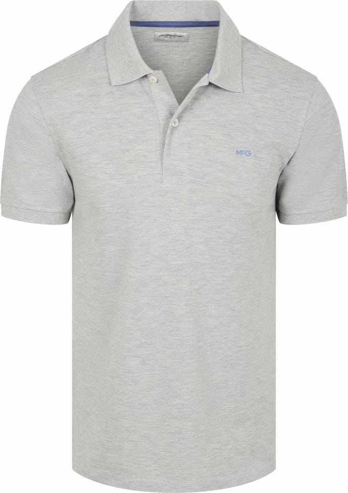 McGregor Piqué Polo Grijs - Maat L - Heren