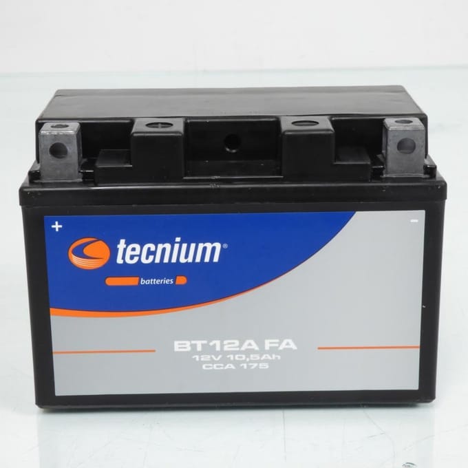 Batterie SLA Tecnium pour Scooter Sym 300 Gts Efi Evo 2012 YT12A / 12V 10.5Ah Neuf