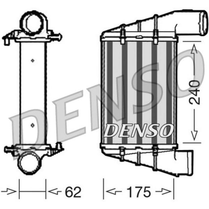 Intercooler DENSO DIT02001