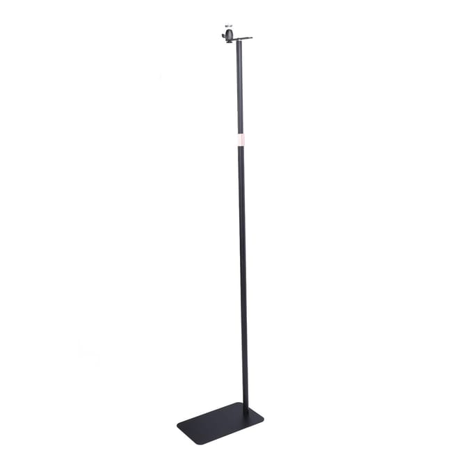 Support de projecteur réglable en hauteur 160 cm Support de projecteur au sol pour appareil photo téléphone mobile white