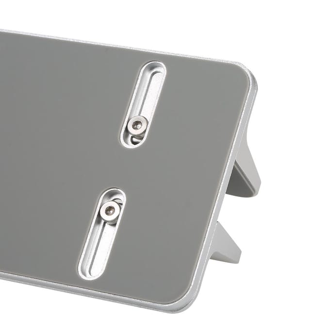 Verstelbare Verticale Laptopstandaard Aluminiumlegering Houder Beugel Koeler Koelpad Ruimtebesparend white