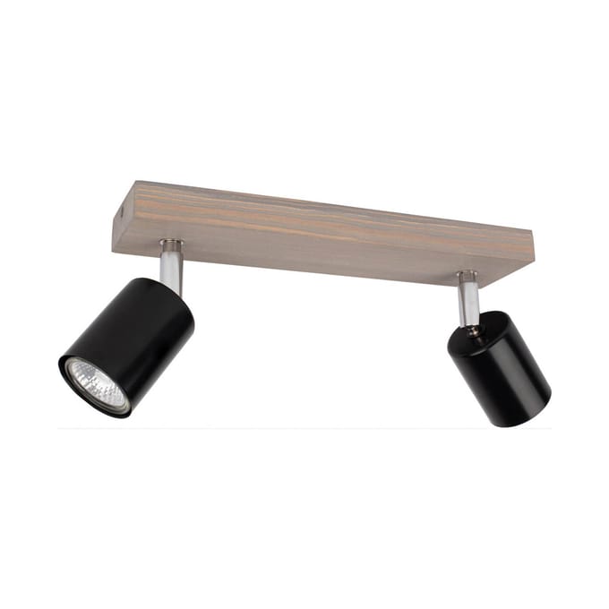 Envostar Alara Spot 2-lamps dennengrijs
