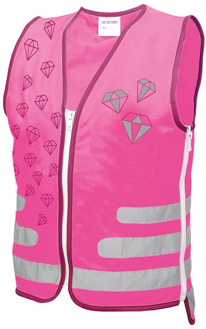 ROTH kinderveiligheidsvest reflecterend 'Roar' geel