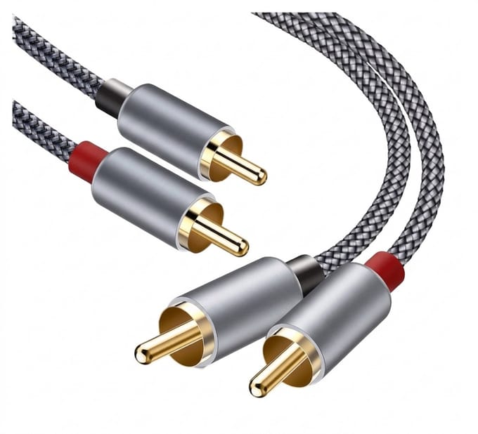 RCA Audiokabel 5 Meter - Tulp Kabel Stereo Audio Verbindingskabel