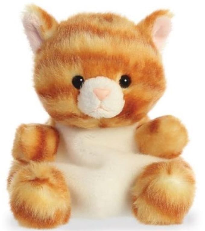 Palm Pals Rode Kat Pluche Knuffel 15 cm