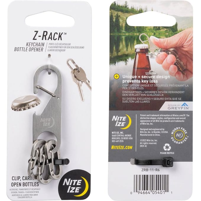 Nite Ize Z-Rack Sleutelhouder Zilver