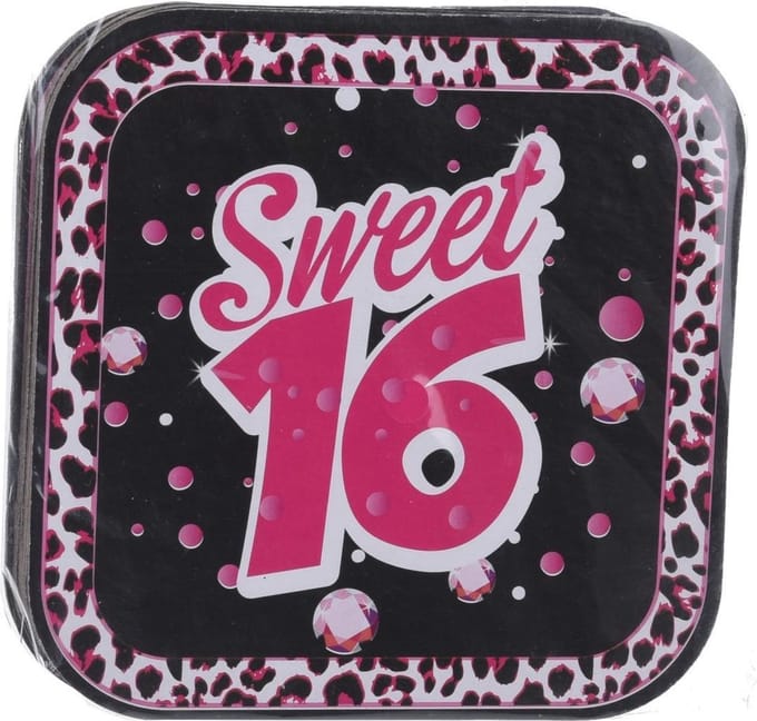 Onderzetter Sweet Sixteen