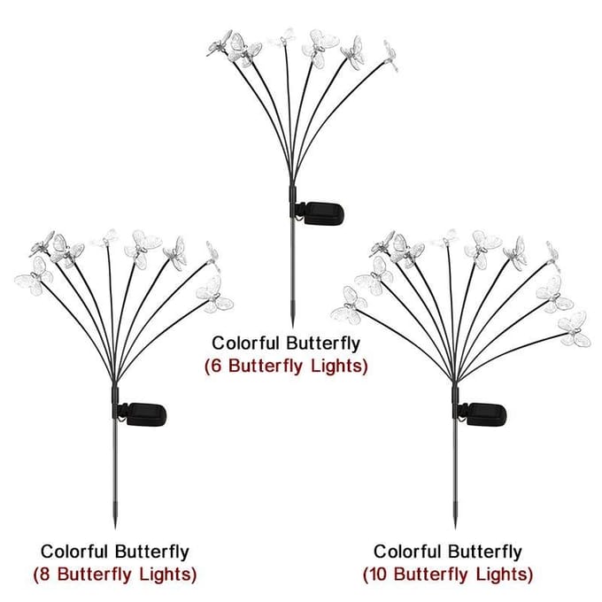 Lampe de jardin solaire, lumière décorative de jardin étanche extérieure white