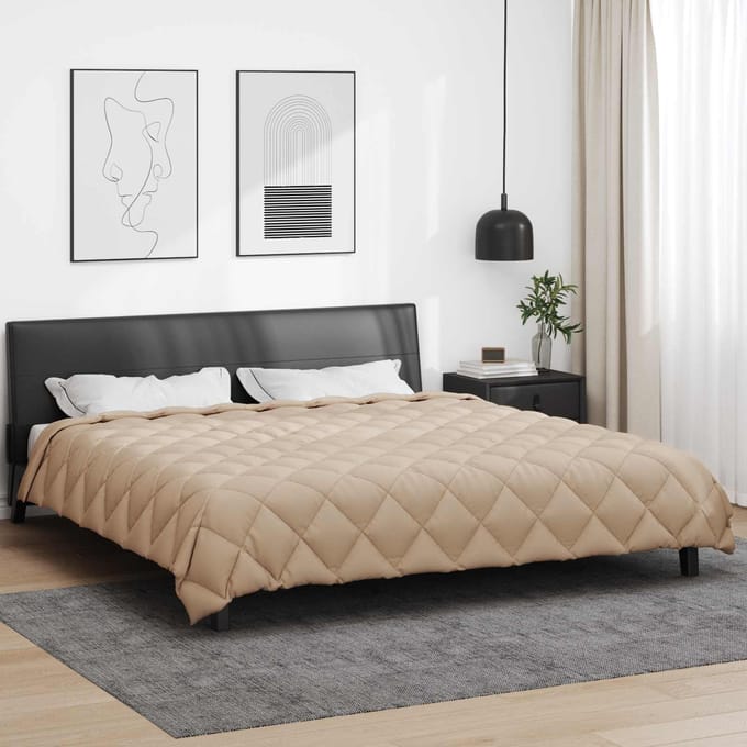 vidaXL - Winter - Duvet - 200 - x - 200 - cm - 450 - gsm - Microvezel - (100% - polyester)