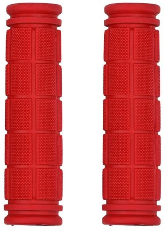2 Stuks Stevige Fietshandvatten - Rood - Handvat