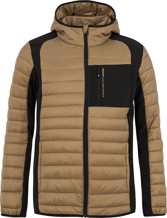 Protest Letton - Tussenjas Heren - Softshell - Ritssluiting - Zak met rits