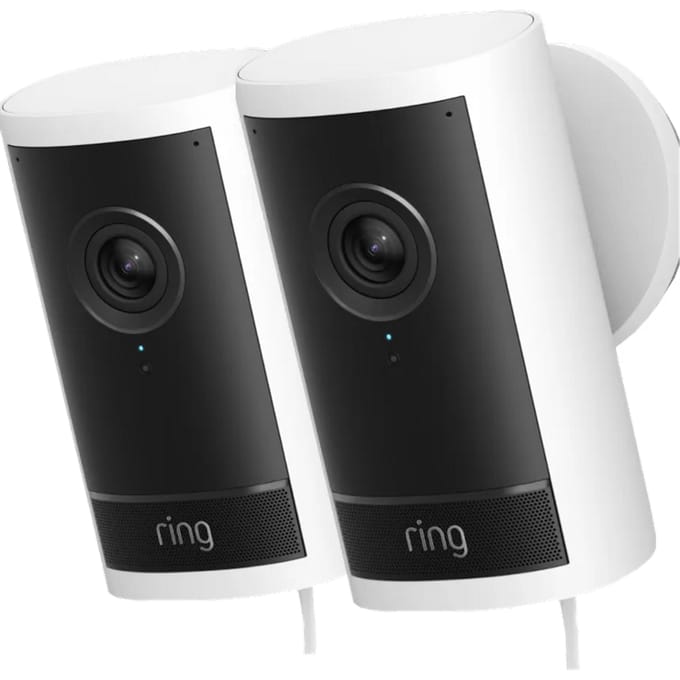 Ring Outdoor Camera Pro Stekker Wit Duo Pack