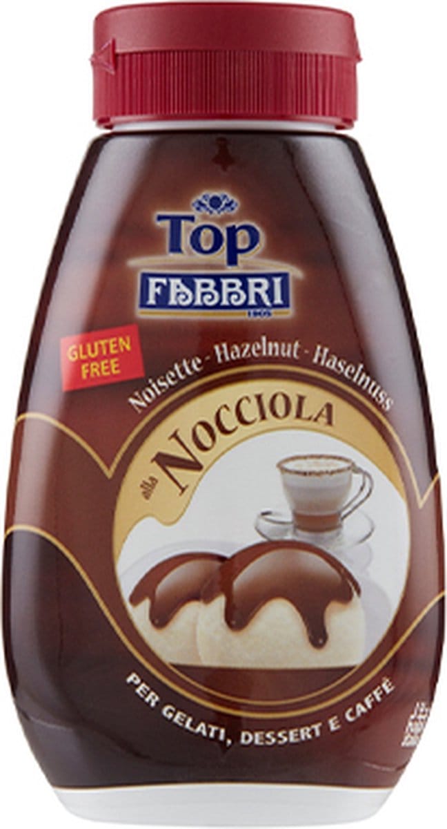 Fabbri - Mini Topping Hazelnoot - 12x 225g