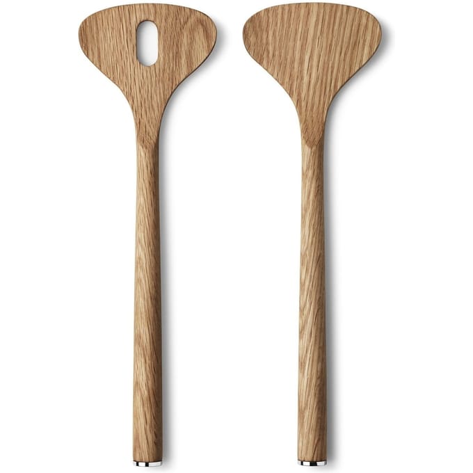 Georg Jensen Slabestek Alfredo 28 Cm Hout Bruin 2-delig