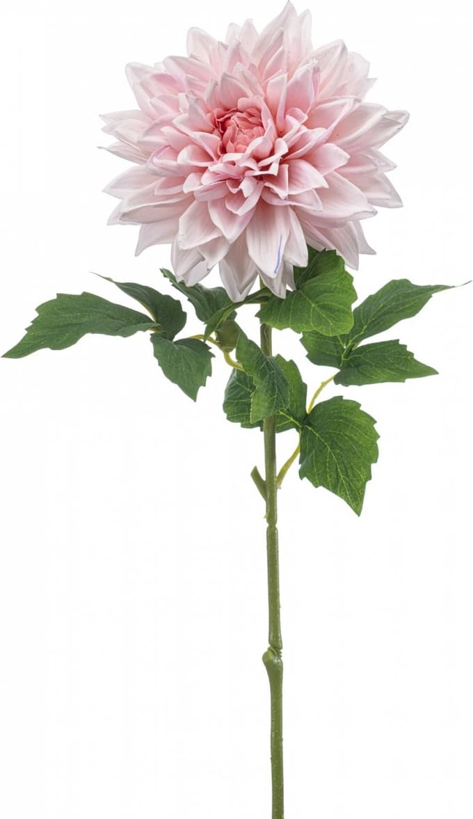 Emerald - Kunstbloem Dahlia RT roze 70cm - Kunstplant voor binnen