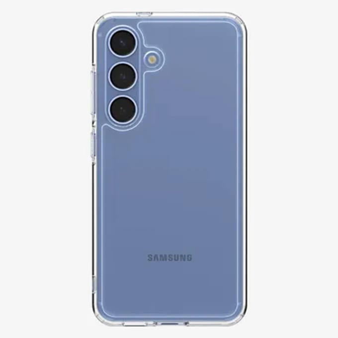 Spigen Crystal Hybrid Backcover geschikt voor Samsung Galaxy S25 - Transparant