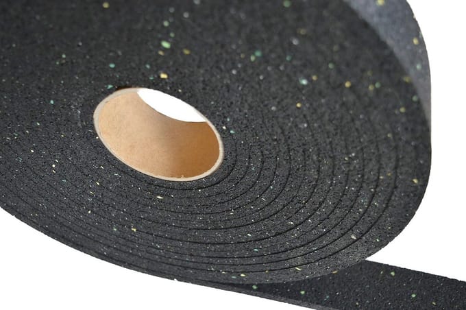 Terrastegels rubbergranulaat voor terrasbouw 5000 x 50 x 3 mm