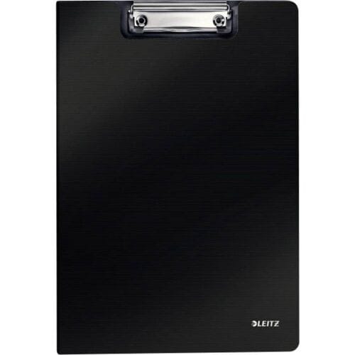 Leitz Solid - clipboard folder - for A4 - capacity: 75 sheets - black
