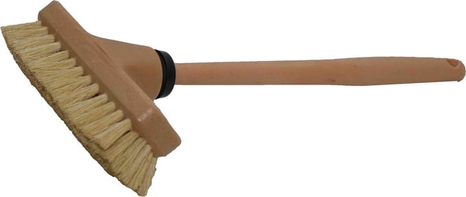 Schrobborstel Tampico 16cm - Steel 30cm.