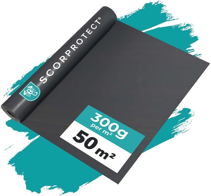 Melkzakpapier en afdekkarton 300 g/m² voor vloerbescherming