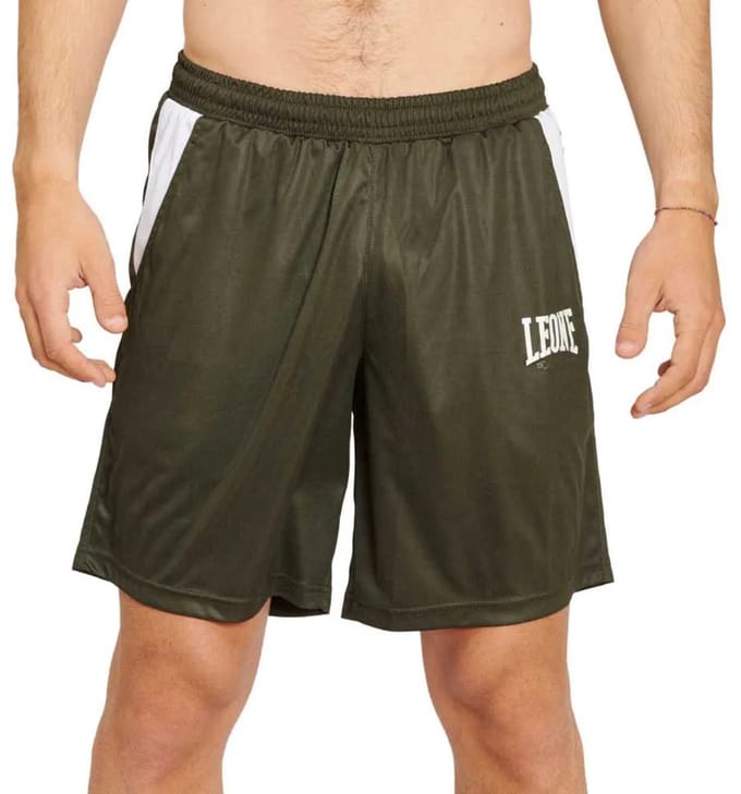Leone1947 Logo Korte Broek Groen S Man