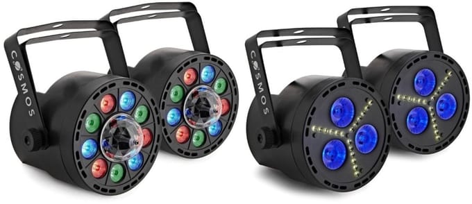 Cosmos Strobe and LED Party Lights Bundle