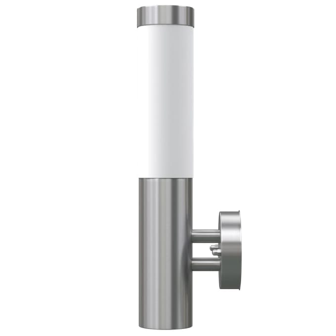 vidaXL Wandlamp voor binnen en buiten waterdicht RVS