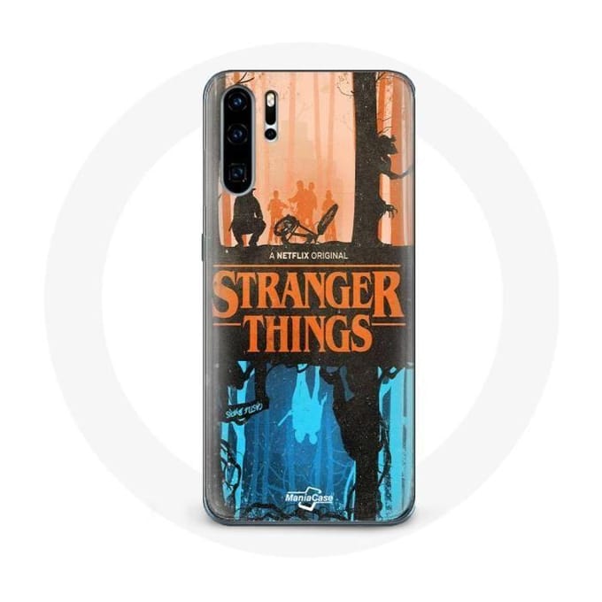 Coque pour Huawei P30 Stranger Things Couverture des amis