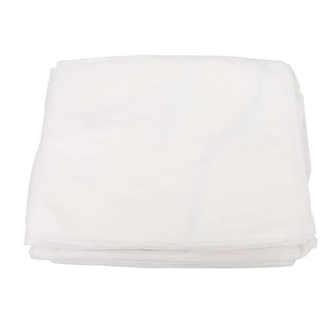 10 pièces Drap de Table de Massage Jetable Drap de Table de Massage Jetable Housse de Lit Élastique pour la Plupart white