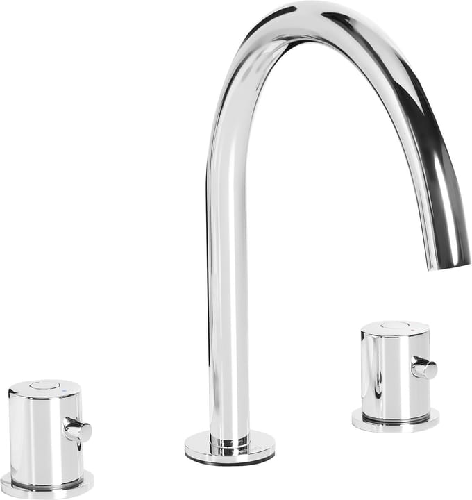 PILCOMAYO - Wastafelkraan - Zilver - Messing