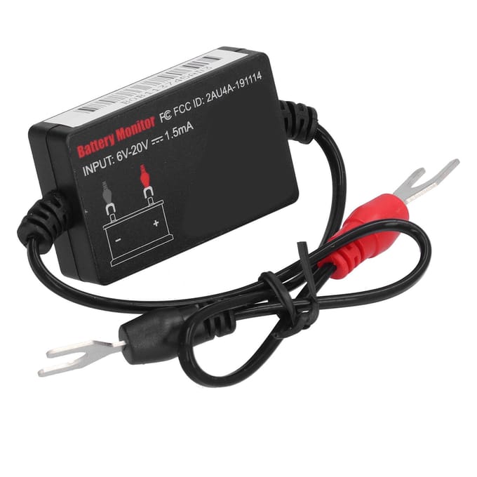 BM2 12V Testeur de Batterie de Voiture Multifonctionnel Intelligent Sans Fil Moniteur de Batterie Testeur pour Bluetooth 4.0 black