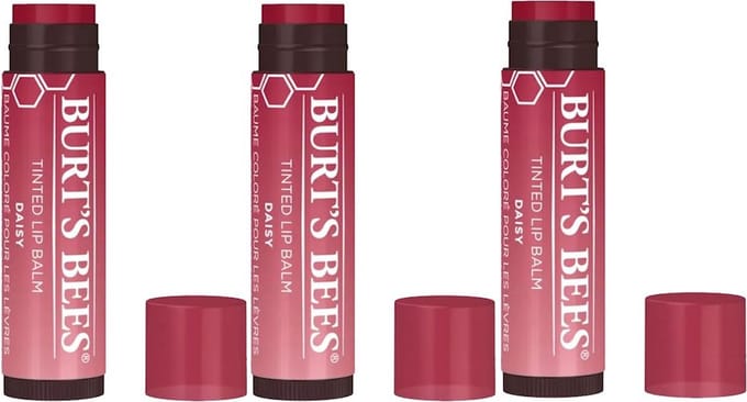 BURT'S BEES - Tinted Lip Balm Daisy - 3 Pak