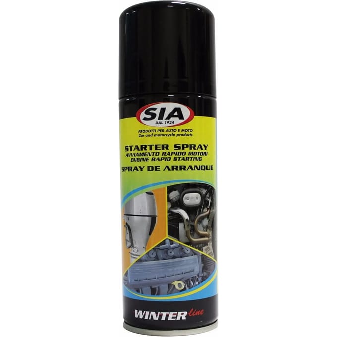 Startspray voor de motor SIA