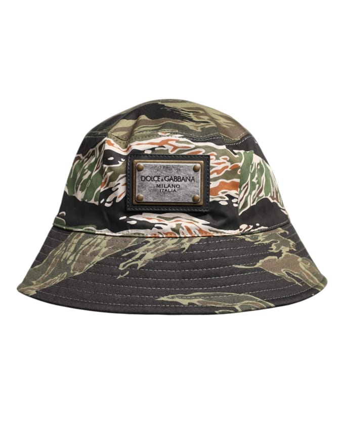 Camouflage Buckethat Logopatch