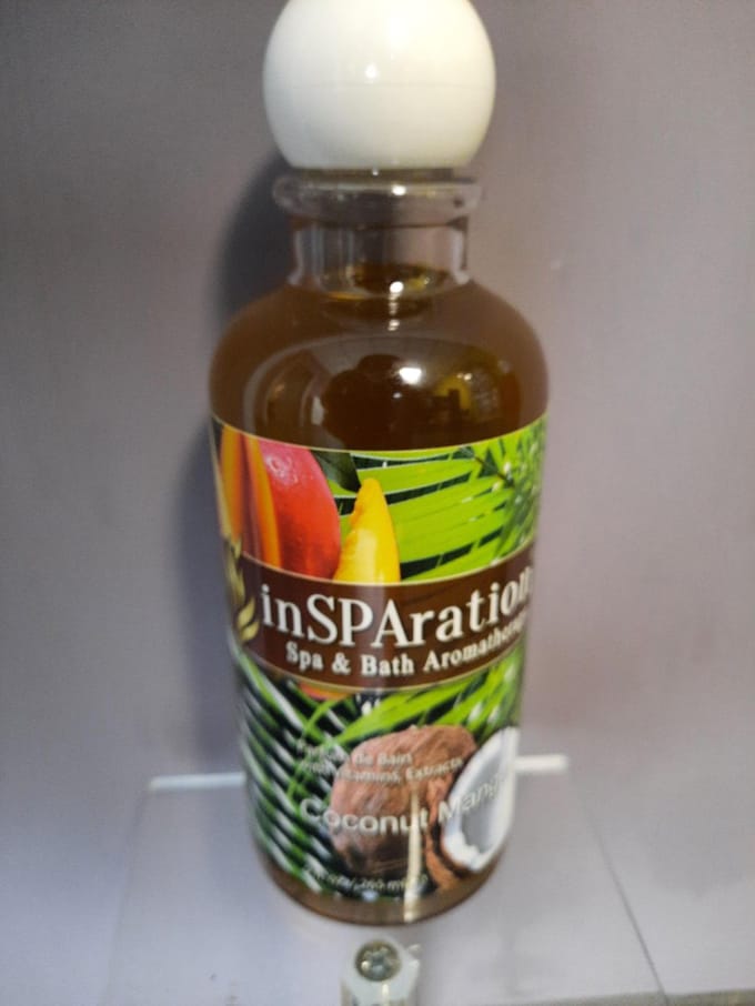 geur voor jacuzzi - spa - bubbelbad 265 ml cocos -mango bubbelbad - whirlpool