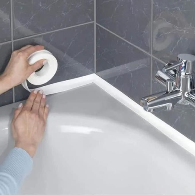 Zelfklevende afdichtingsrol - YWEI - Kalavika - Dikte 2,2 cm - Lengte 3,2 m - Wit