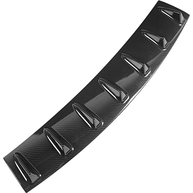 Achterspoiler Haai 7 Vin Deflector Bumperlip Diffuser Groot