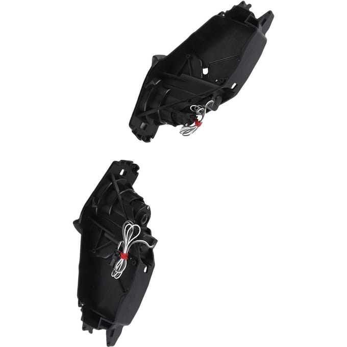 Kit de rétroviseurs rabattables Outil électrique intelligent Kit de support motorisé pour rétroviseur latéral de portière de voiture black