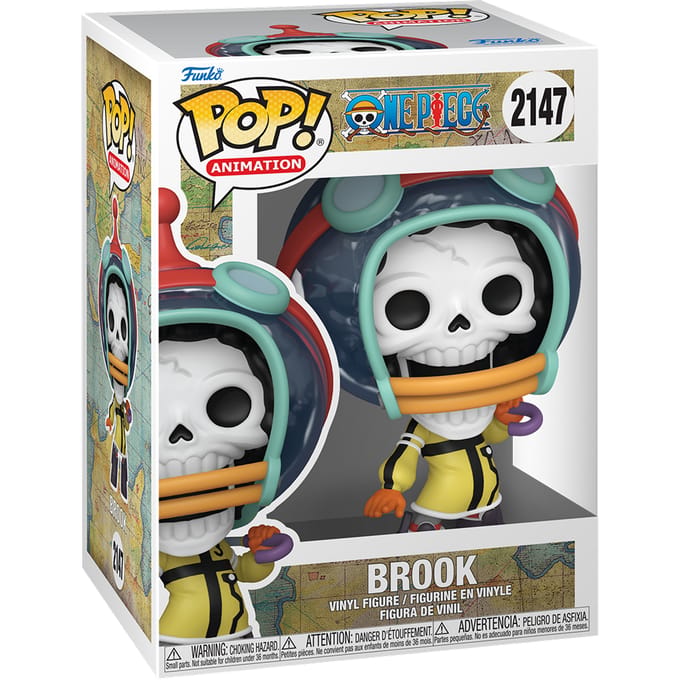 One Piece Brook vinylfiguur 2147 Unisex Funko Pop! - Neutraal - Standard