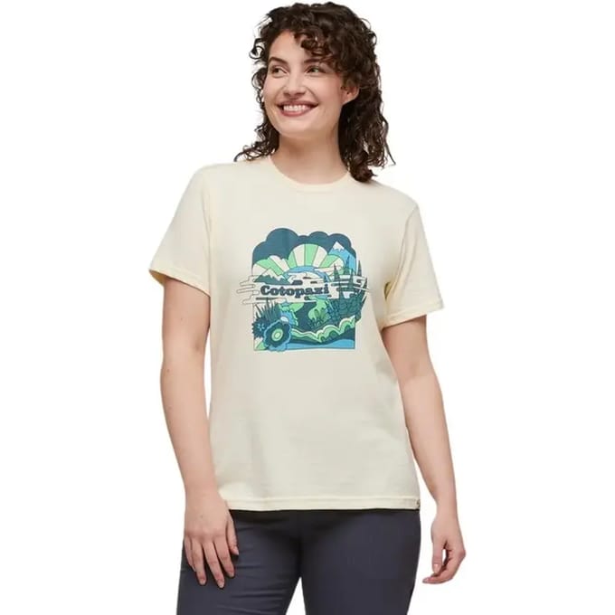 Dames-T-shirt Cotopaxi Utopia