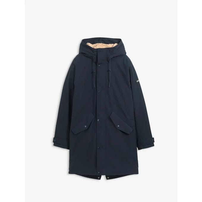 Fishtail parka met voering van sherpa en capuchon Aigle Gore-Tex