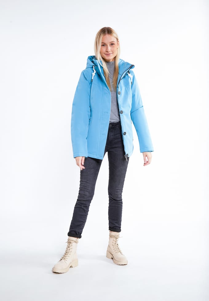 ICEBOUND winterjas Klima Iglo Dames ijsblauw