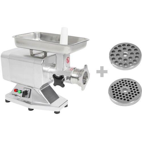 GGM Gastro Elektrischer Fleischwolf - Größe 12 - 120kg/h - 850 Watt Zilver