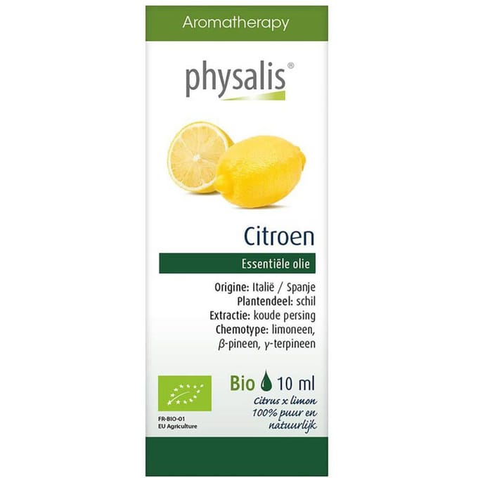 Physalis® Citroen Essentiële Olie Bio 30 Etherische olie