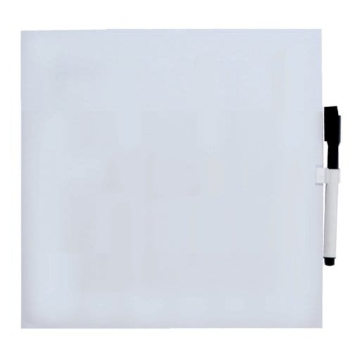 DESQ - 4211 – Whiteboard | Magnetisch | Frameloos | 35 x 35 cm