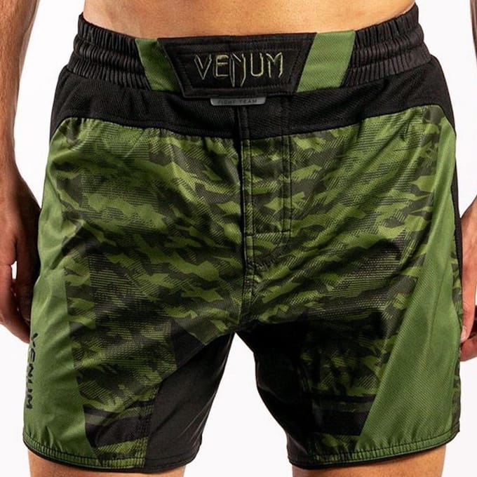 Venum TROOPER Fightshorts Forest Camo Zwart