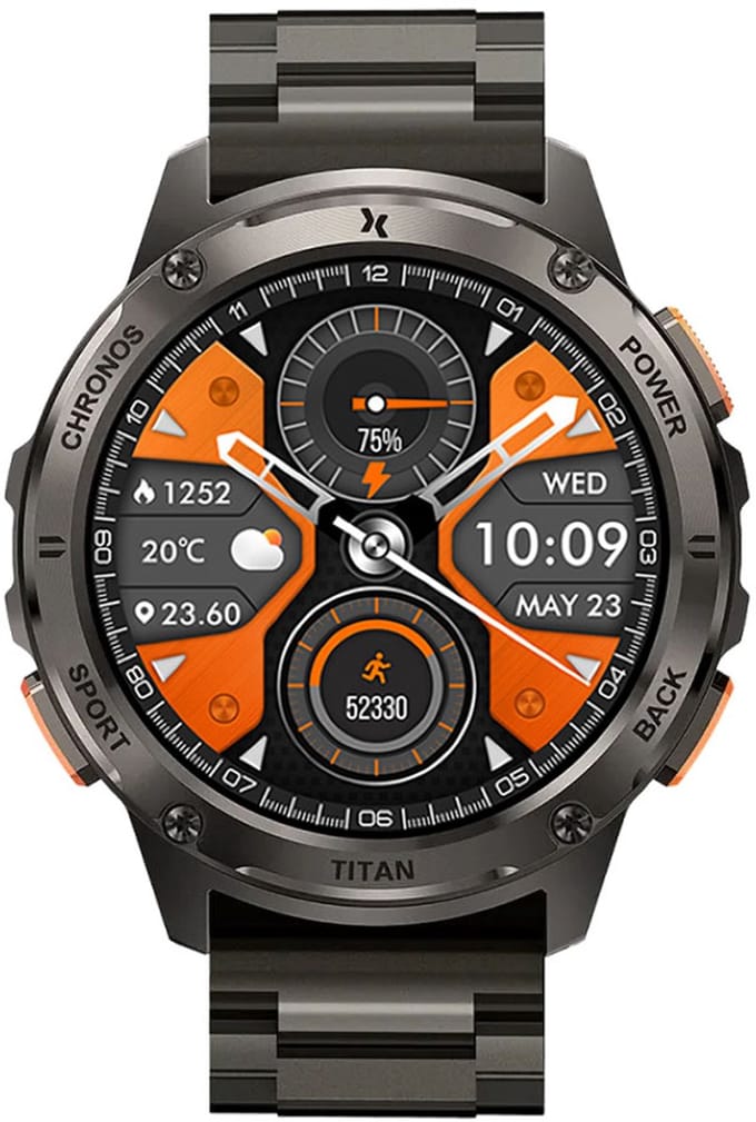 maxcom smartwatch FW110 chronos zwart