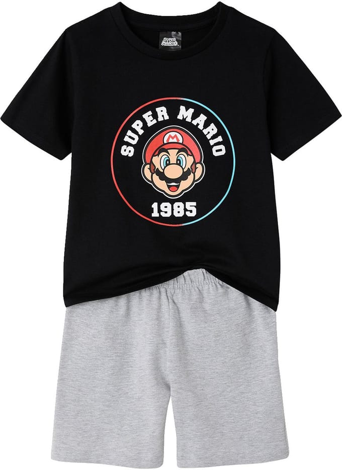 Vertbaudet Pyjamashort jongen SUPER MARIO