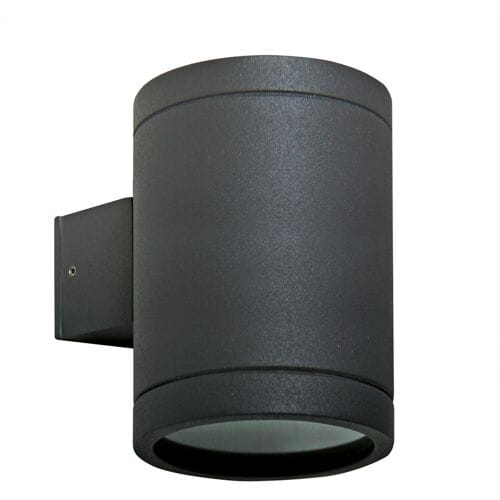 KS Verlichting Optica Up en Down Muurlamp Zwart Met LED