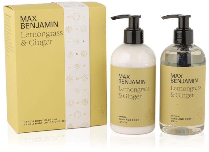 Max Benjamin - Hand & Body Wash and Lotion Cadeauset - Lemongrass & Ginger